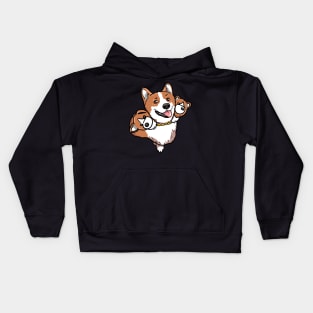 Corberus The Three Headed Doggo Kids Hoodie